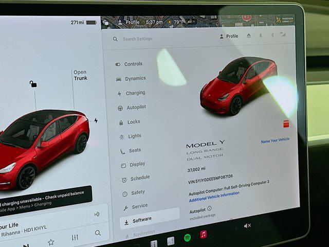 used 2021 Tesla Model Y car, priced at $26,597