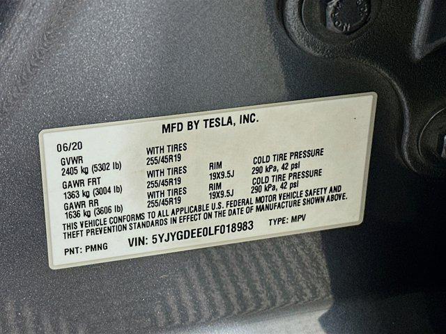 used 2020 Tesla Model Y car, priced at $26,597