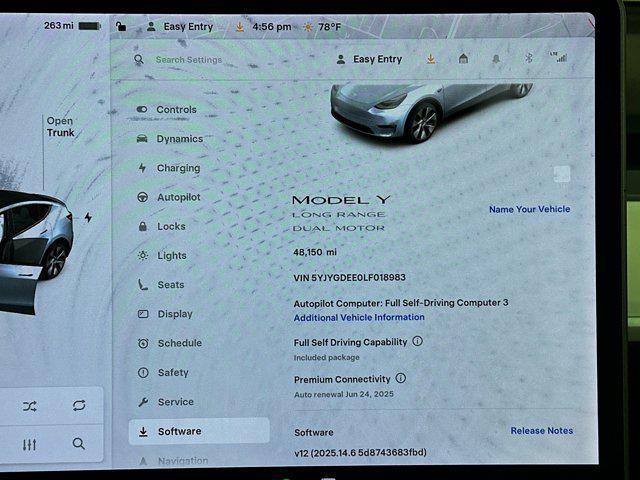 used 2020 Tesla Model Y car, priced at $26,597