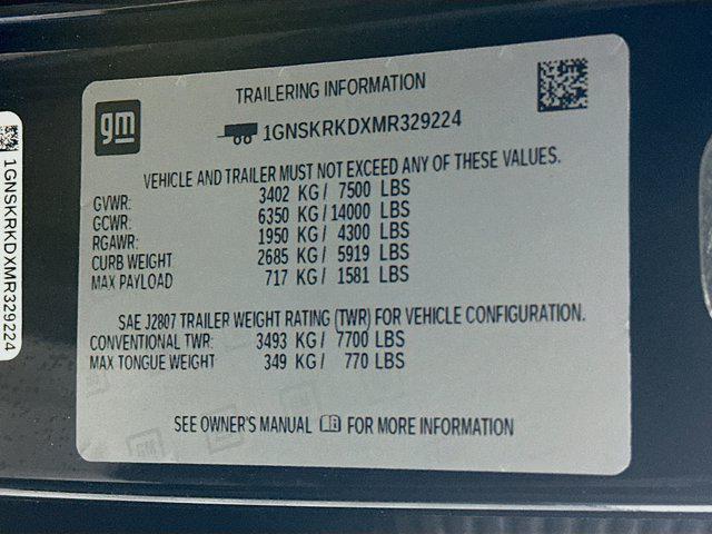 used 2021 Chevrolet Tahoe car, priced at $47,997