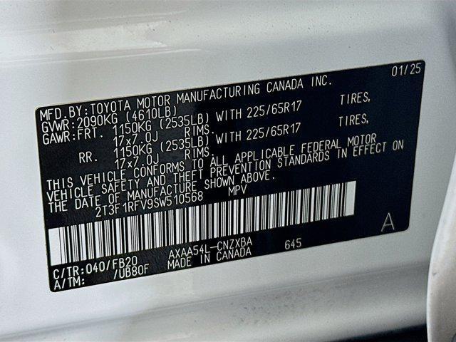 used 2025 Toyota RAV4 car, priced at $26,487