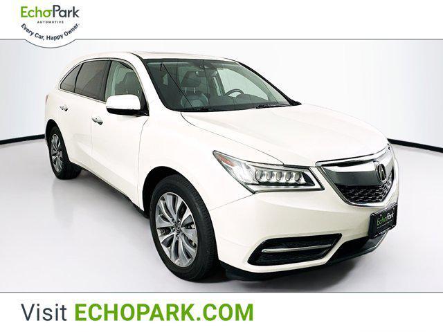 used 2016 Acura MDX car, priced at $17,999