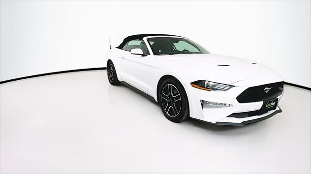 used 2021 Ford Mustang car, priced at $18,389