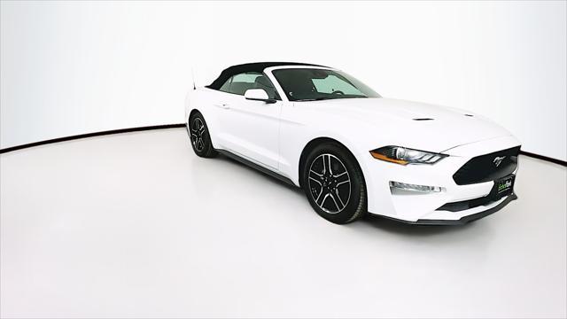 used 2021 Ford Mustang car, priced at $18,389