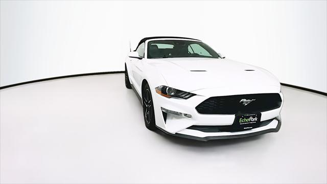 used 2021 Ford Mustang car, priced at $18,389