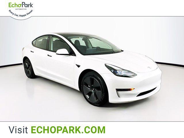 used 2023 Tesla Model 3 car, priced at $23,789