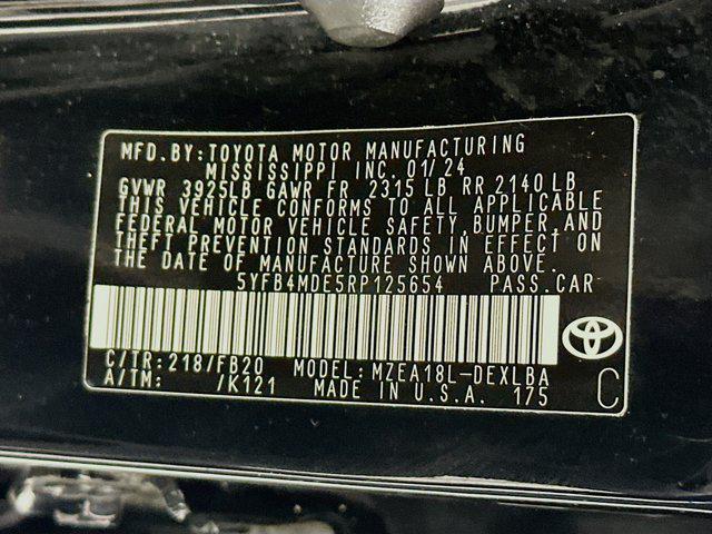 used 2024 Toyota Corolla car, priced at $19,496