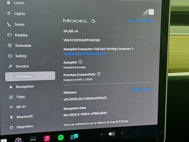 used 2023 Tesla Model 3 car, priced at $25,799