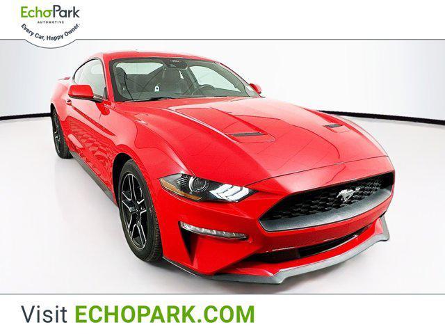 used 2022 Ford Mustang car, priced at $20,389