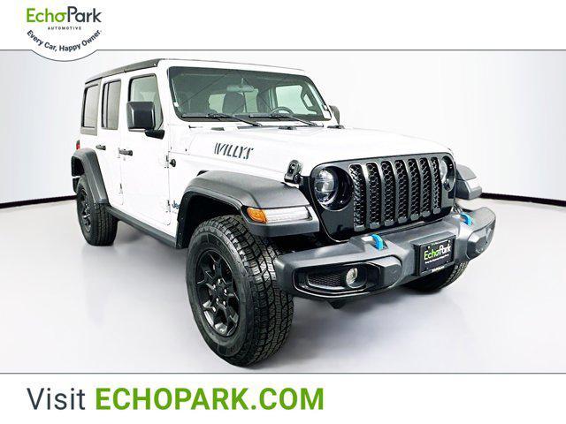 used 2023 Jeep Wrangler 4xe car, priced at $30,589