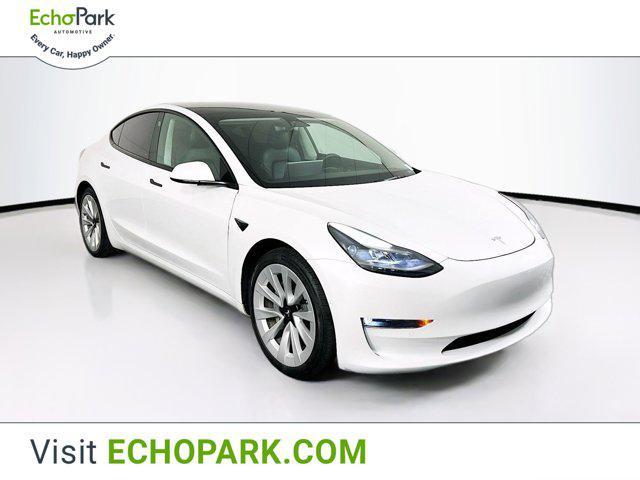 used 2022 Tesla Model 3 car, priced at $24,999