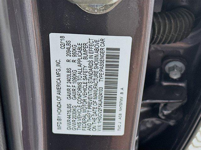 used 2018 Honda Accord car, priced at $20,599