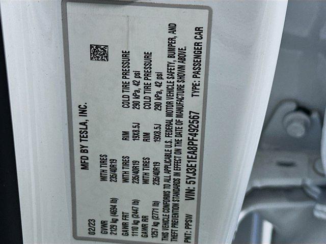 used 2023 Tesla Model 3 car, priced at $25,299