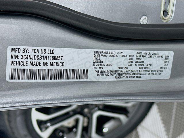 used 2022 Jeep Compass car, priced at $21,497
