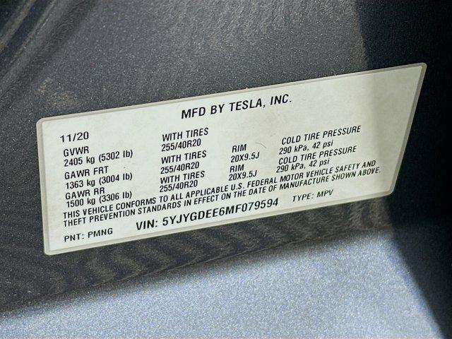 used 2021 Tesla Model Y car, priced at $27,397