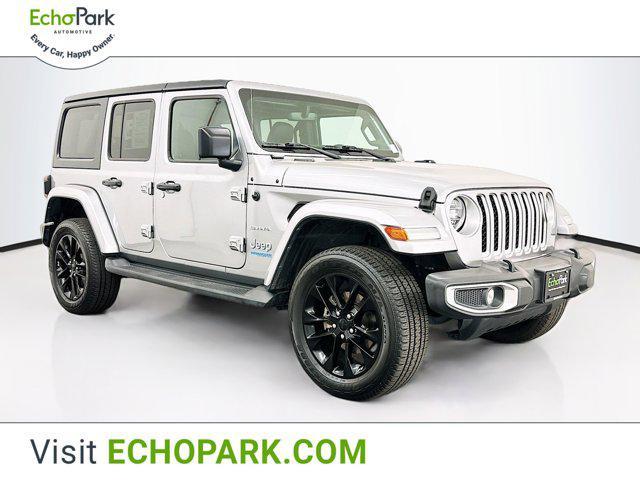 used 2021 Jeep Wrangler Unlimited 4xe car, priced at $28,289