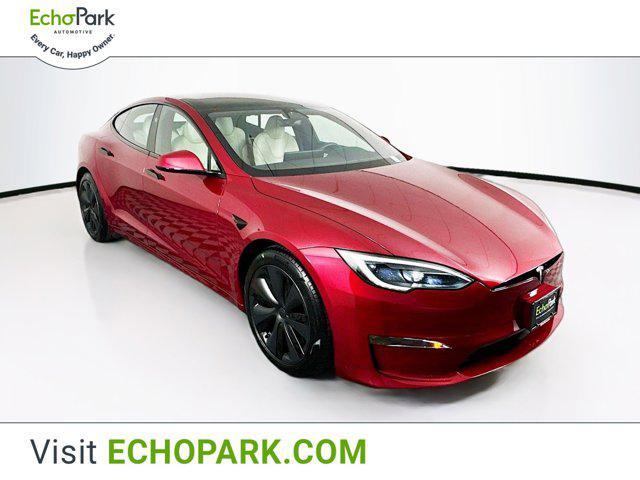 used 2023 Tesla Model S car, priced at $50,897