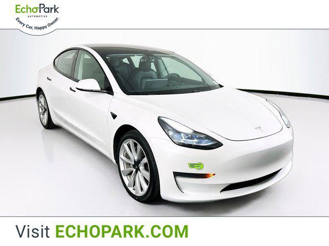 used 2021 Tesla Model 3 car, priced at $19,697