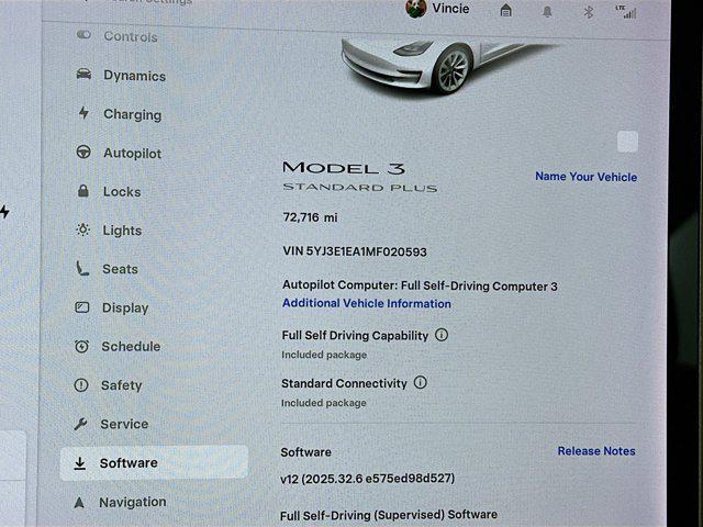 used 2021 Tesla Model 3 car, priced at $19,697