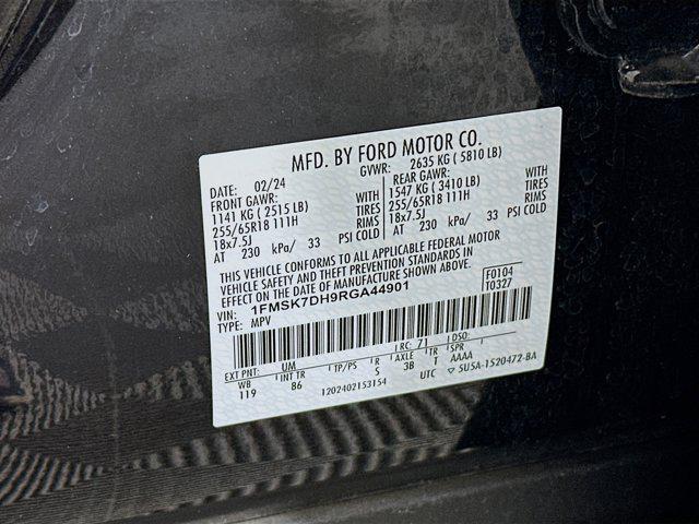 used 2024 Ford Explorer car, priced at $35,697