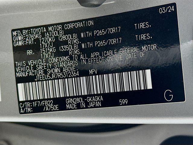 used 2024 Toyota 4Runner car, priced at $39,797