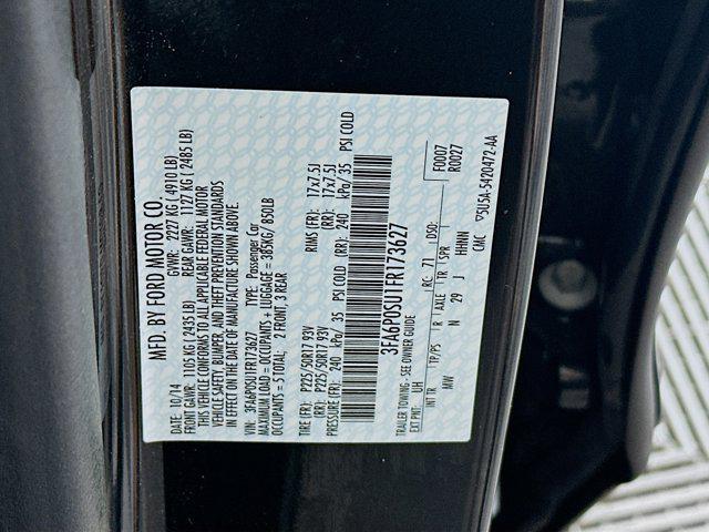 used 2015 Ford Fusion Energi car, priced at $11,599