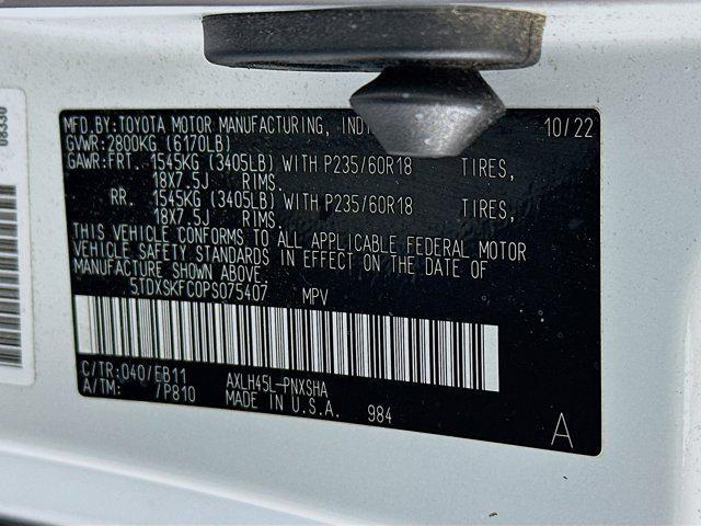 used 2023 Toyota Sienna car, priced at $40,999