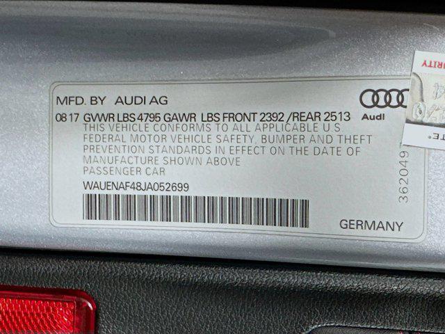 used 2018 Audi A4 car, priced at $21,197