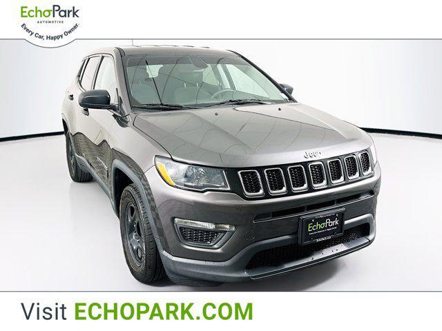 used 2021 Jeep Compass car, priced at $14,996