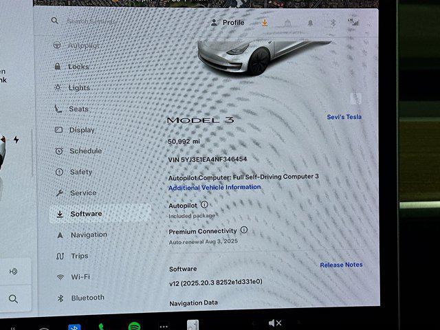 used 2022 Tesla Model 3 car, priced at $21,797