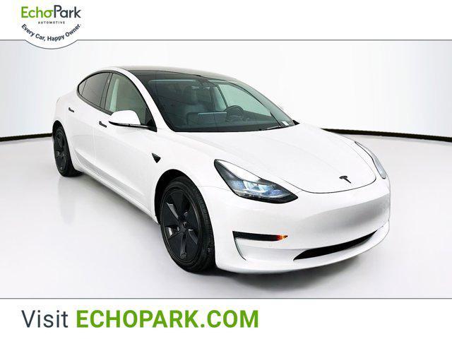 used 2022 Tesla Model 3 car, priced at $21,797