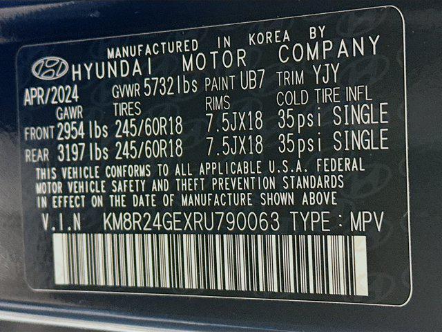 used 2024 Hyundai Palisade car, priced at $31,697