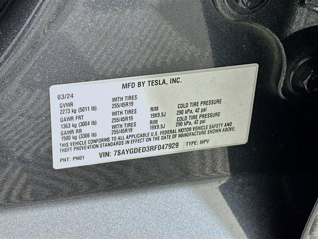 used 2024 Tesla Model Y car, priced at $34,297