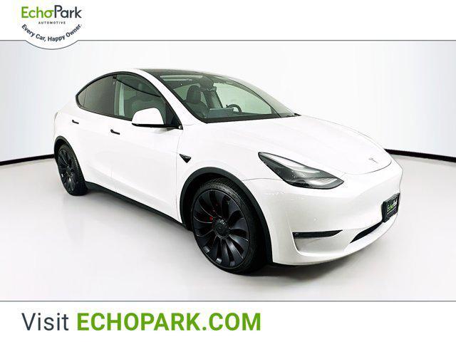 used 2022 Tesla Model Y car, priced at $27,697