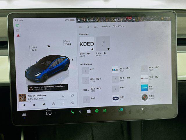 used 2023 Tesla Model 3 car, priced at $29,697
