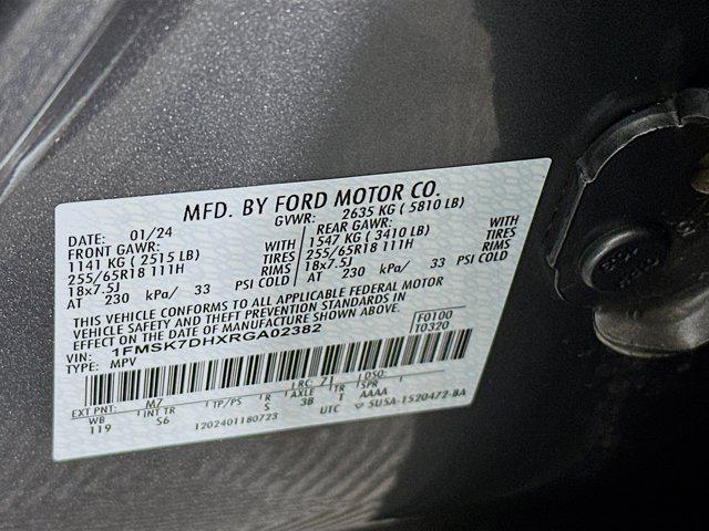 used 2024 Ford Explorer car, priced at $25,397