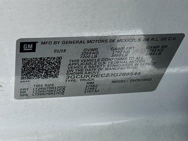 used 2018 Chevrolet Silverado 1500 car, priced at $24,999
