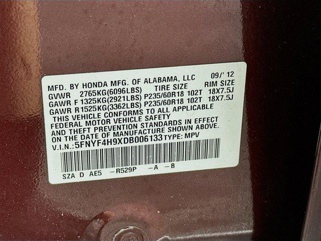 used 2013 Honda Pilot car, priced at $13,399