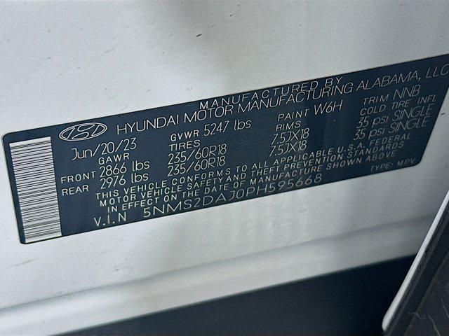 used 2023 Hyundai Santa Fe car, priced at $25,797