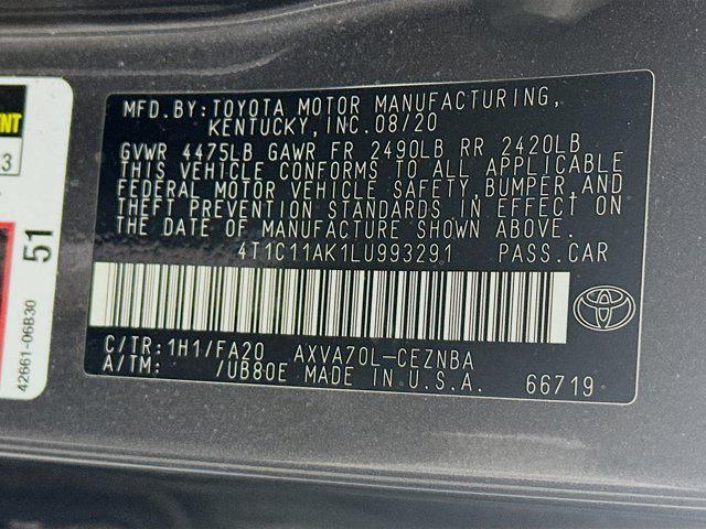 used 2020 Toyota Camry car, priced at $19,997
