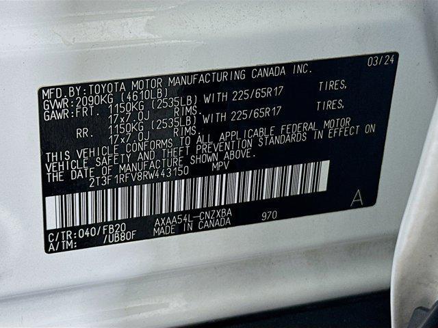 used 2024 Toyota RAV4 car, priced at $25,497