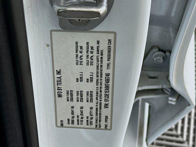 used 2019 Tesla Model 3 car, priced at $17,897