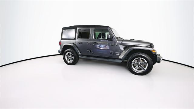 used 2021 Jeep Wrangler Unlimited car, priced at $26,689