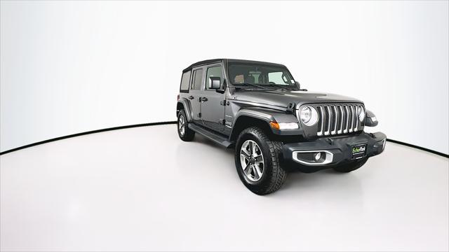 used 2021 Jeep Wrangler Unlimited car, priced at $26,689