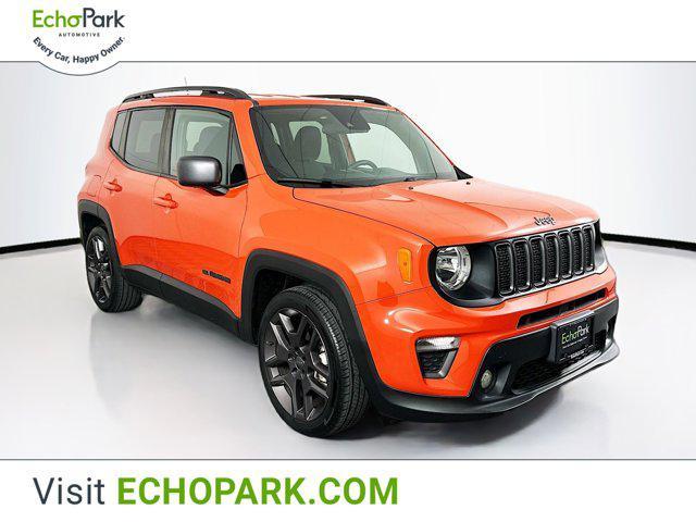 used 2021 Jeep Renegade car, priced at $17,997