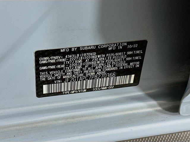 used 2023 Subaru Crosstrek car, priced at $23,697