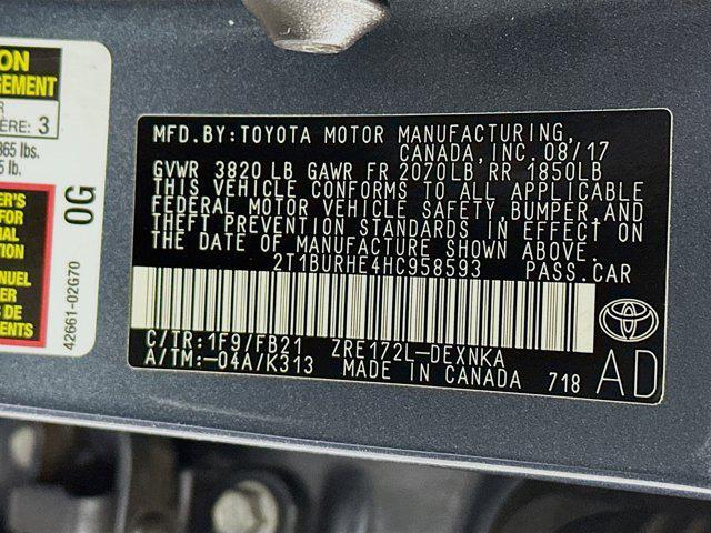 used 2017 Toyota Corolla car, priced at $14,699