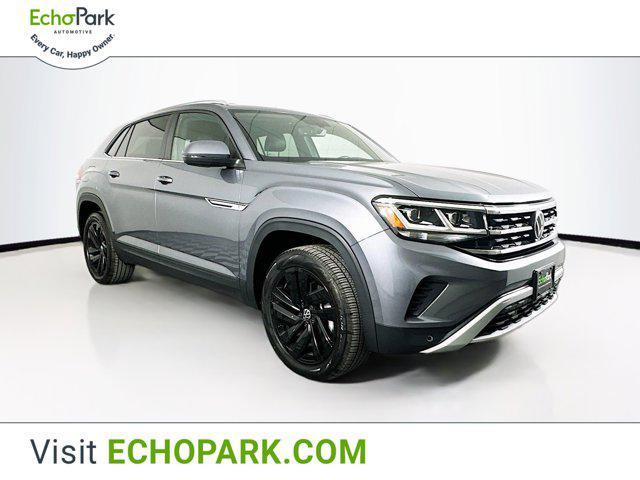 used 2022 Volkswagen Atlas Cross Sport car, priced at $25,989