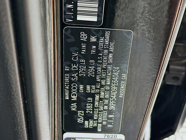 used 2023 Kia Forte car, priced at $20,897