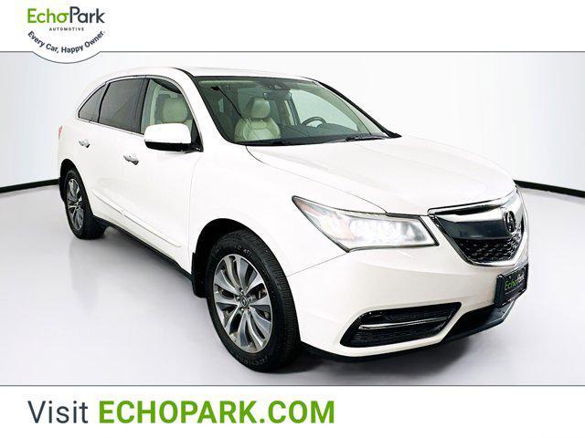 used 2016 Acura MDX car, priced at $13,497